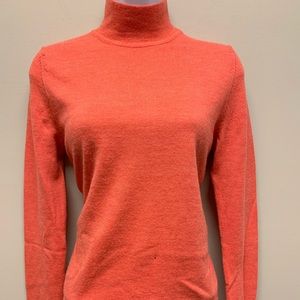 Valerie Stevens Separates pink wool turtleneck